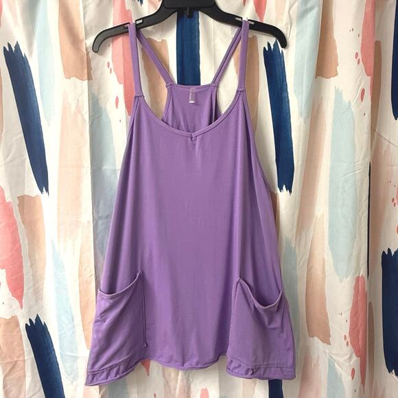 NWOT Free People Movement Superberry Hot Shot Mini Dress Romper Size Medium - Picture 5 of 14